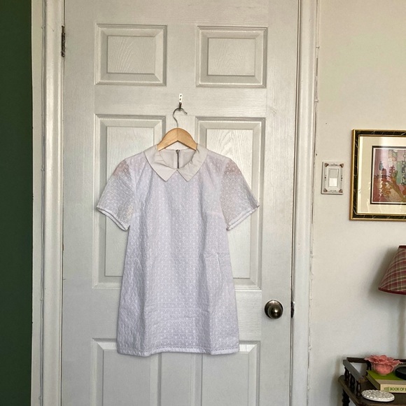 Eyelet embroidered tunic dress from Bodybag by Jude, Made in Montreal 🇨🇦 - Picture 1 of 6